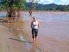 Me posing on the beach at Don Khon Island